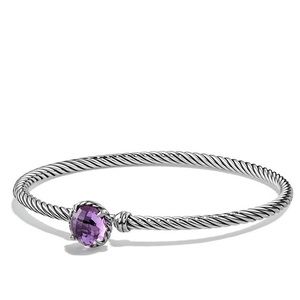 David Yurman Châtelaine Bracelet with Amethyst